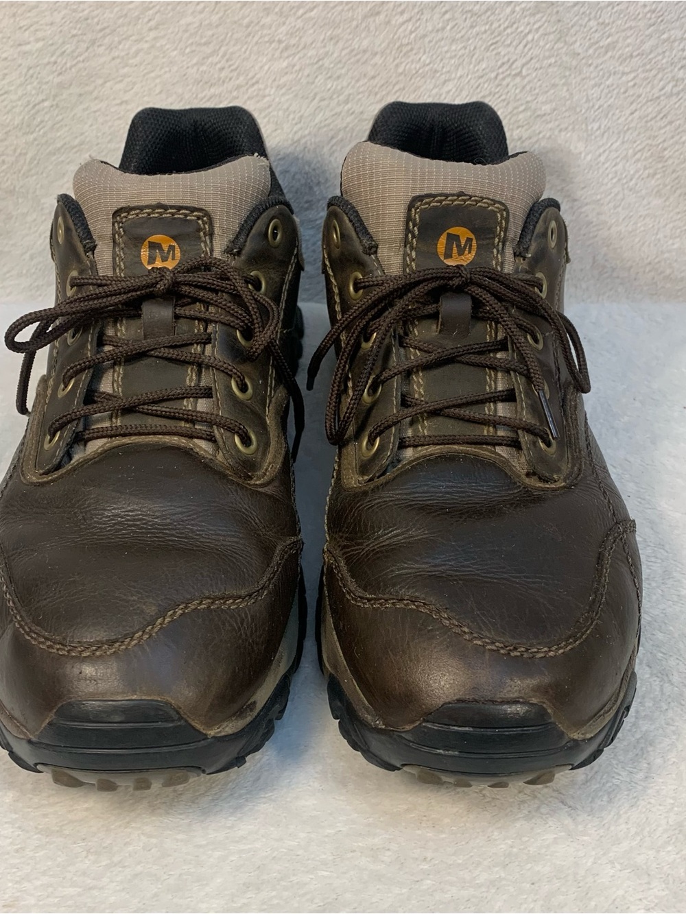 Merrell Kangaroo Performance  Lace-Up Hiking Shoes Vibram Soles Large Size 14